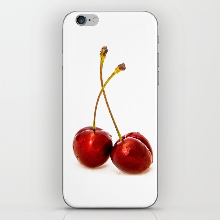 Cherry Fruit Photo iPhone Skin