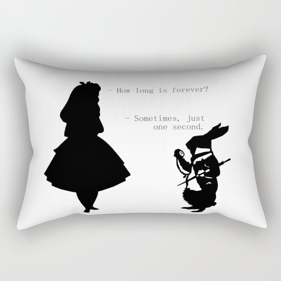 How long is forever? Rectangular Pillow