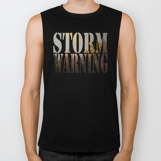 Storm Warning Biker Tank