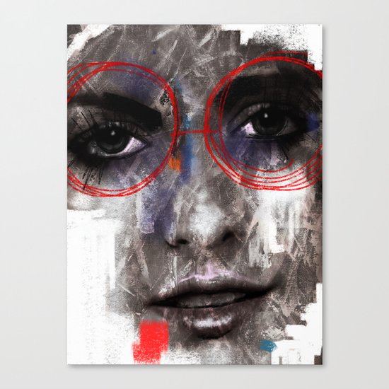 Glasses Canvas Print