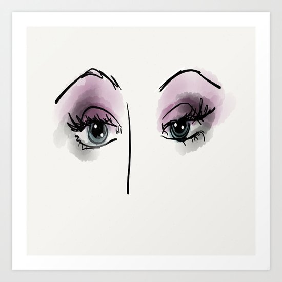Eyes Art Print