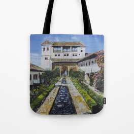 Palacio de Generalife Tote Bag
