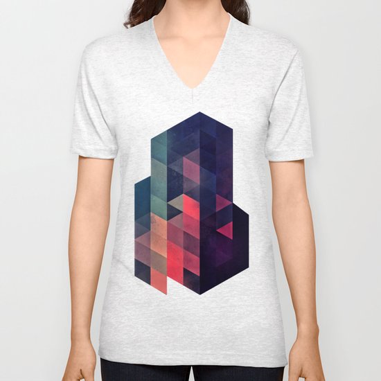 edyfy wyth lyys Unisex V-Neck