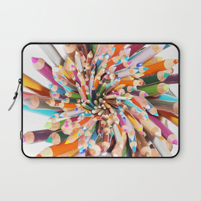 Pencil Kaleidoscope Laptop Sleeve