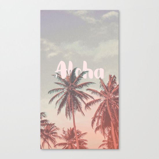 Aloha Canvas Print