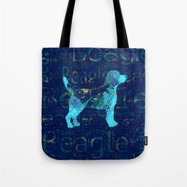 Decorative Beagle  dog Tote Bag