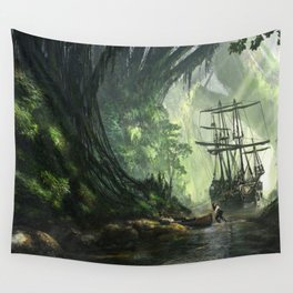 Un Pirate Wall Tapestry