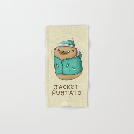 Jacket Pugtato Hand & Bath Towel