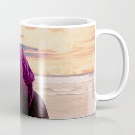 Watching the Waves Coffee Mug