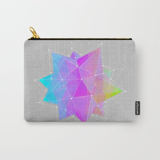 The Dots Will Somehow Connect (Geometric Star) Carry-All Pouch