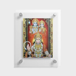 Hanuman Vishnu Lakshmi Floating Acrylic Print