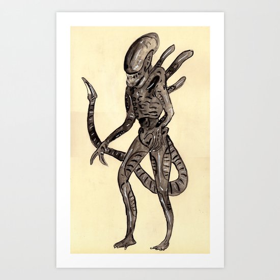 xenomorph Art Print