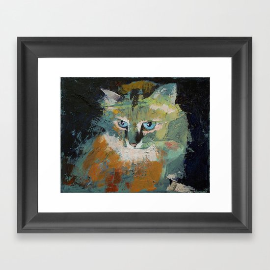 Himalayan Cat Framed Art Print