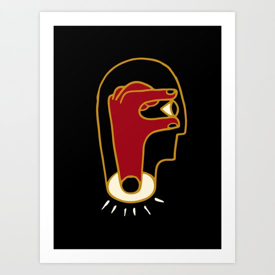 The Creative Mind Art Print