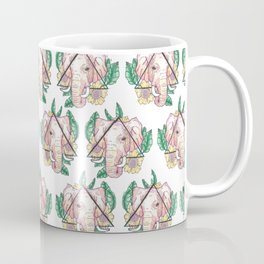 Pink Elephants Coffee Mug