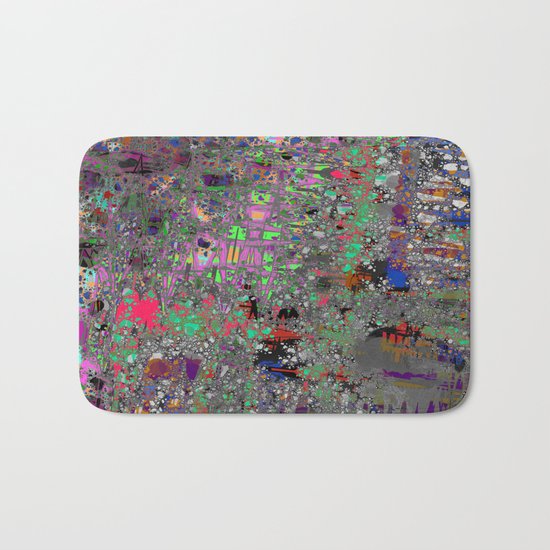 comic crash bang booom Bath Mat