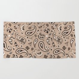 Nude Bandana Beach Towel