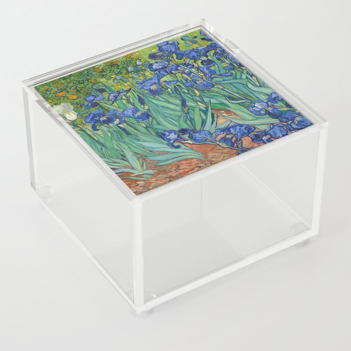 Vincent van Gogh "Irises" Acrylic Box