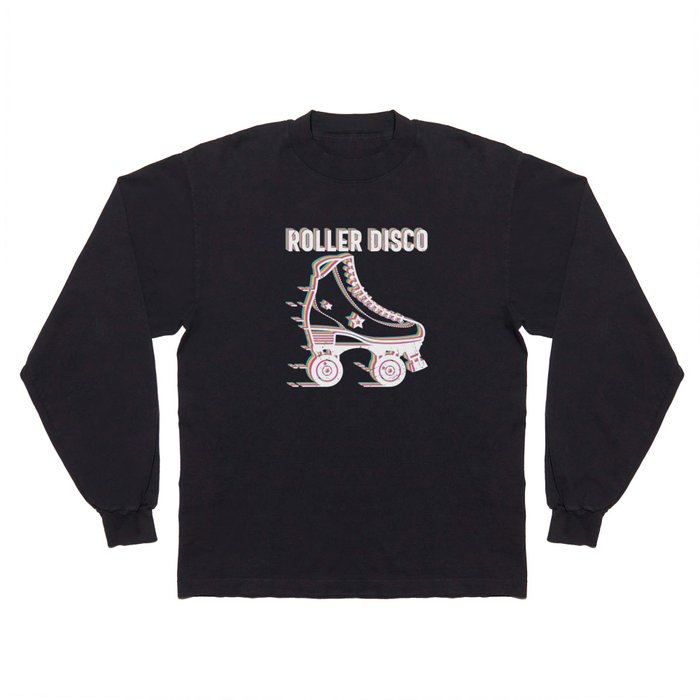 Roller Disco Seventies 70’s Skating Long Sleeve T Shirt