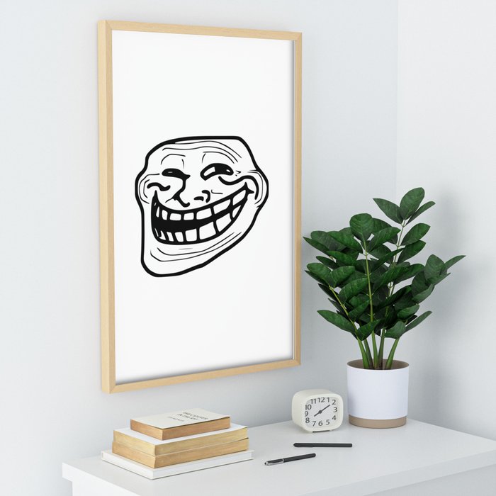 Troll Face Art -  Israel