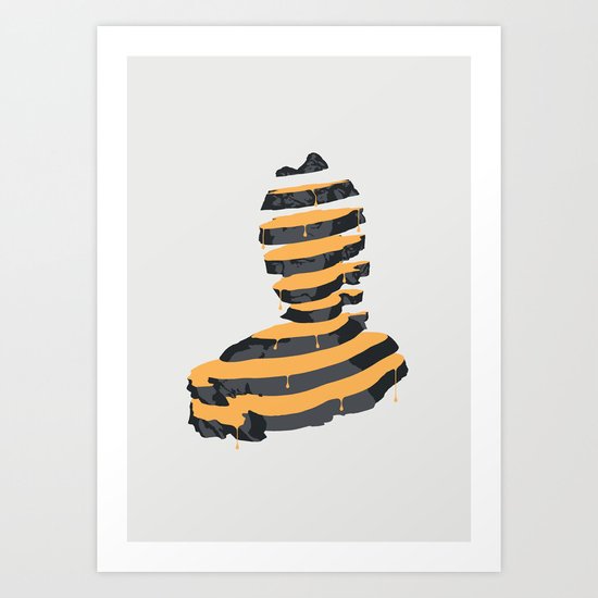 Baronesse Slices Art Print