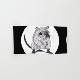 Mouse Ink Drawings Hand & Bath Towel