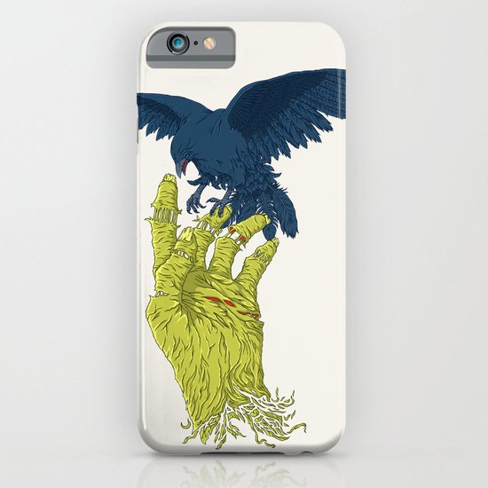 Corvo-papa-zumbi iPhone & iPod Case