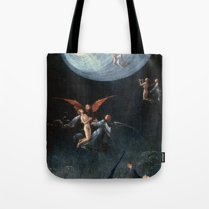 Ascent of the Blessed Painting Hieronymus Bosch Tote Bag