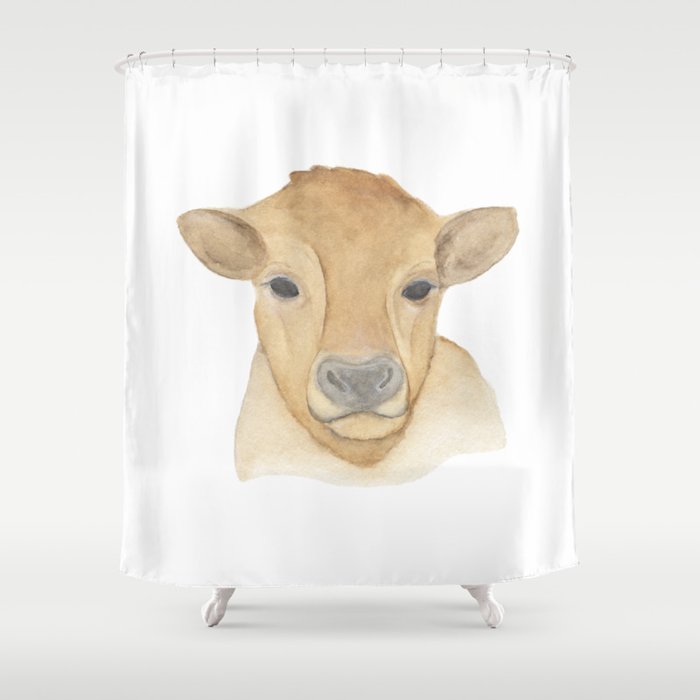 Little Moo Shower Curtain