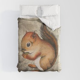 Sciurus (Baby Squirrel) Duvet Cover