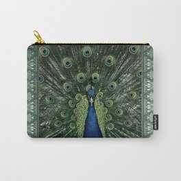 Peacock Art Carry-All Pouch
