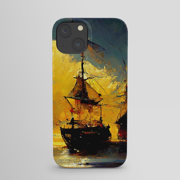 Sailing at Sunset iPhone Case