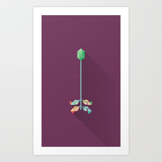 If I could say it in words... Art Print