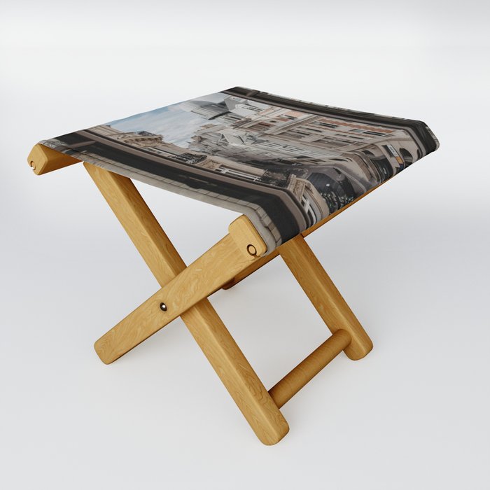 Paris, France, Open Window Folding Stool