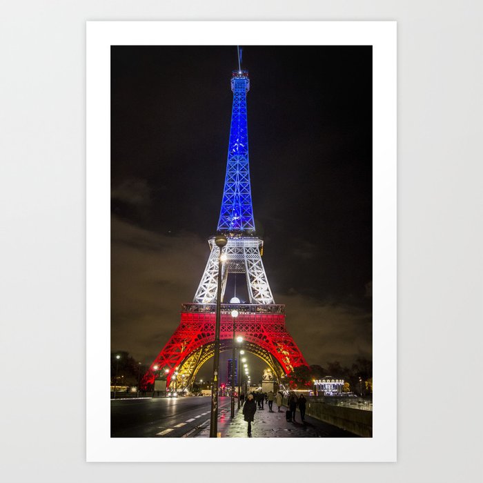 The Eiffel Tower Art Print