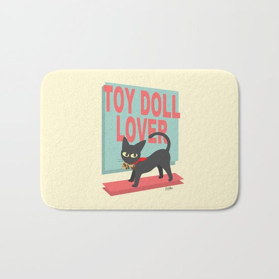 Toy Doll Lover Bath Mat