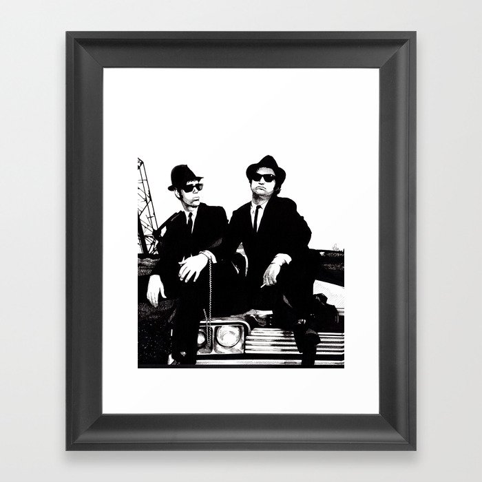 Blues Brothers Framed Art Print