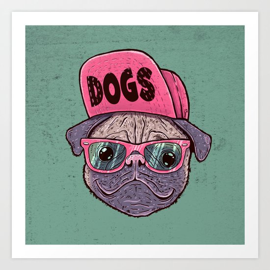 Dogs Art Print