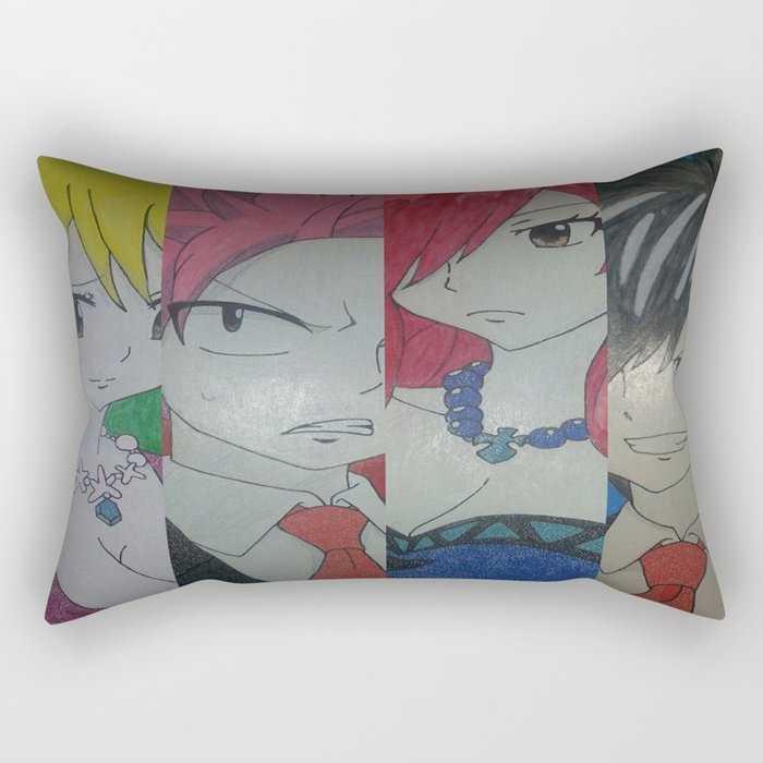 Fancy Fairy Tail Arrangement One Rectangular Pillow