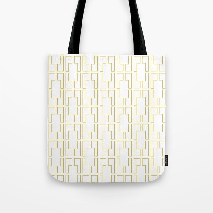 Simply Mid-Century in Mod Yellow Tote Bag