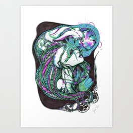 Ancient Vibrations Art Print