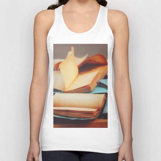 Books Unisex Tank Top