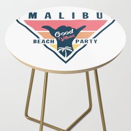 Malibu beach party Side Table