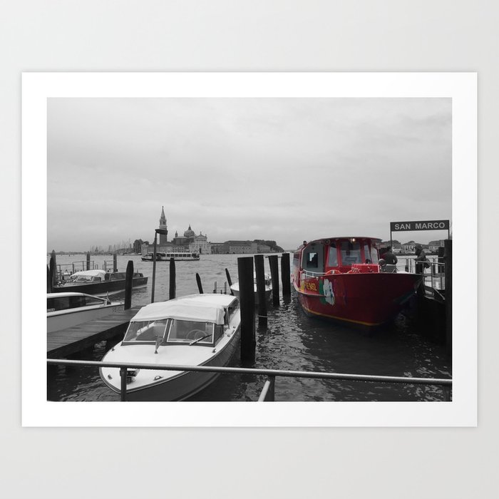 The Ferry to San Marcos Art Print