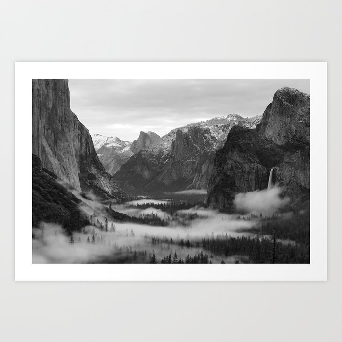 Yosemite National Park Springtime 5-27-19  Art Print