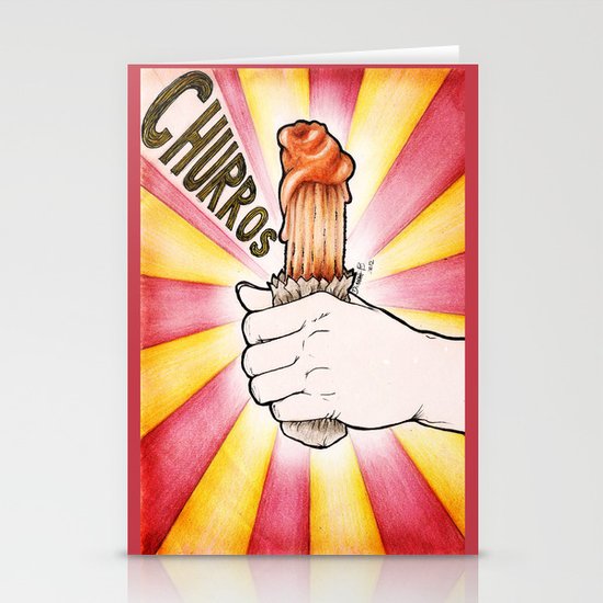 CHURROS!!! Stationery Cards