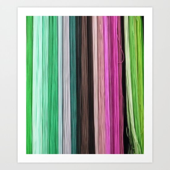 THREADS Art Print