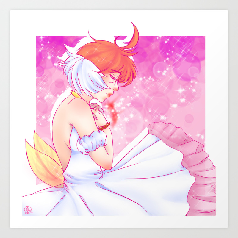 Wallpaper Princess Tutu Fanart Art Print By Supahllama Society6 Free