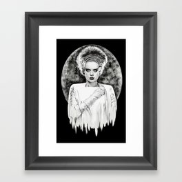 Frankenstein's Bride Framed Art Print