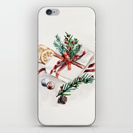 Holiday Cheer - gift box  iPhone Skin